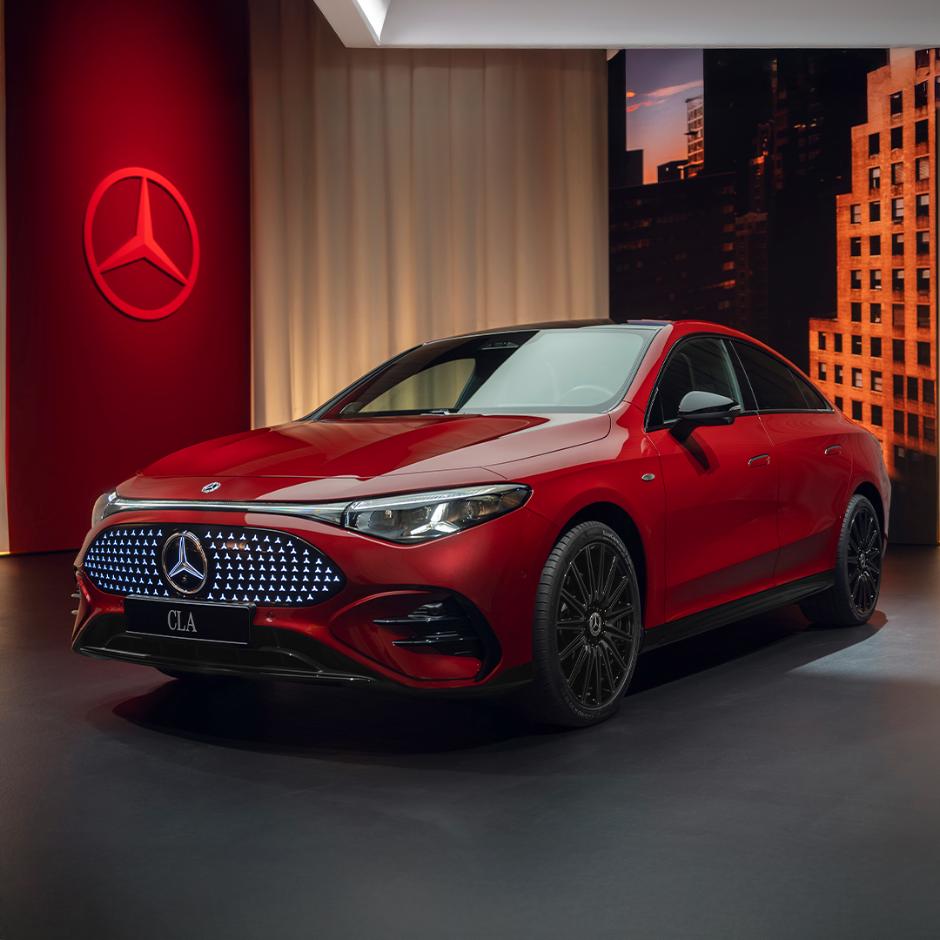 Mercedes-Benz CLA Sedan with EQ Technology