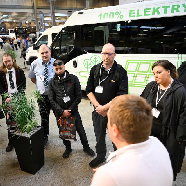 Udstillernes events på Transport-messen