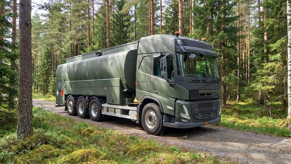 Skalering af mobil tankningskapacitet til det svenske forsvar