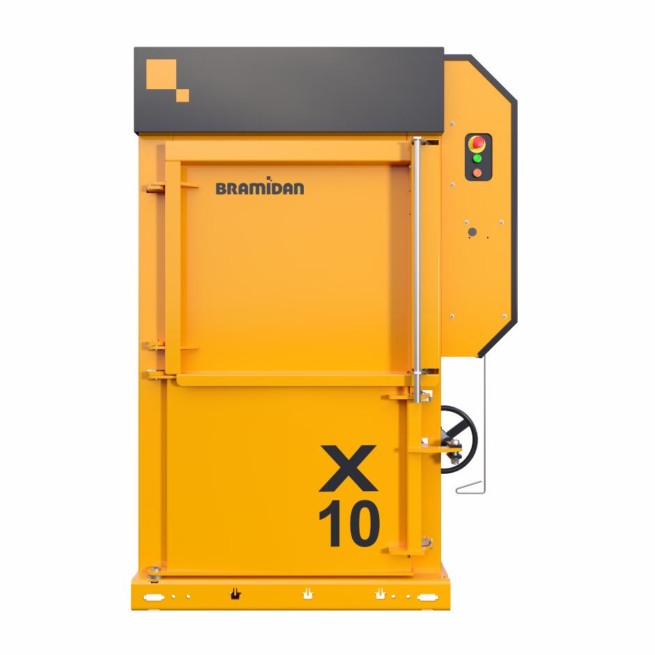Vertikal ballepresser - X10