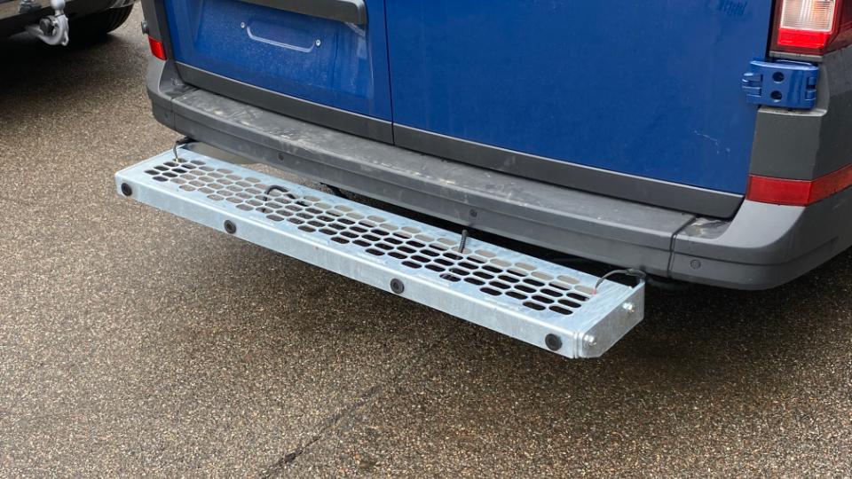Trin med baksensor