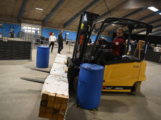 Se de dygtige transportlærlinge til DM i Herning