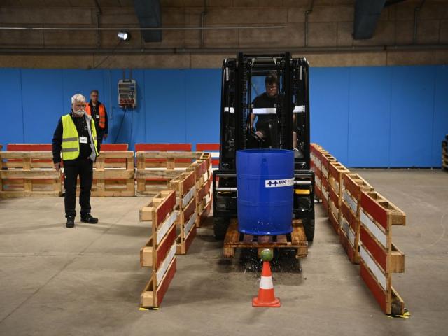 Se de dygtige transportlærlinge på transportmessen